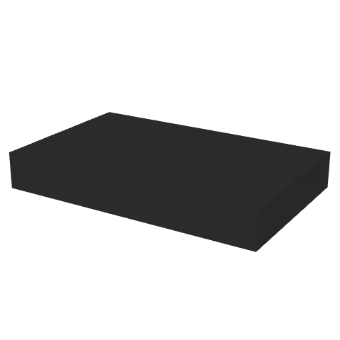 Power Bank (10000mAh, 22.5W)の形の3Dイメージ