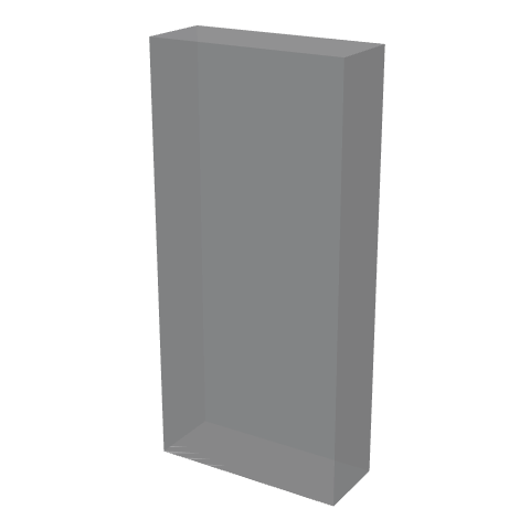 ポータブルミニファン Type-C充電の形の3Dイメージ
