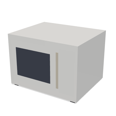 オーブンレンジ NE-FS3D 23L フラットの形の3Dイメージ